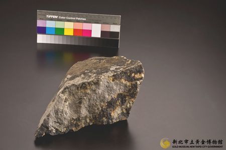 樹梅金礦矽化砂岩(黑)圖1 