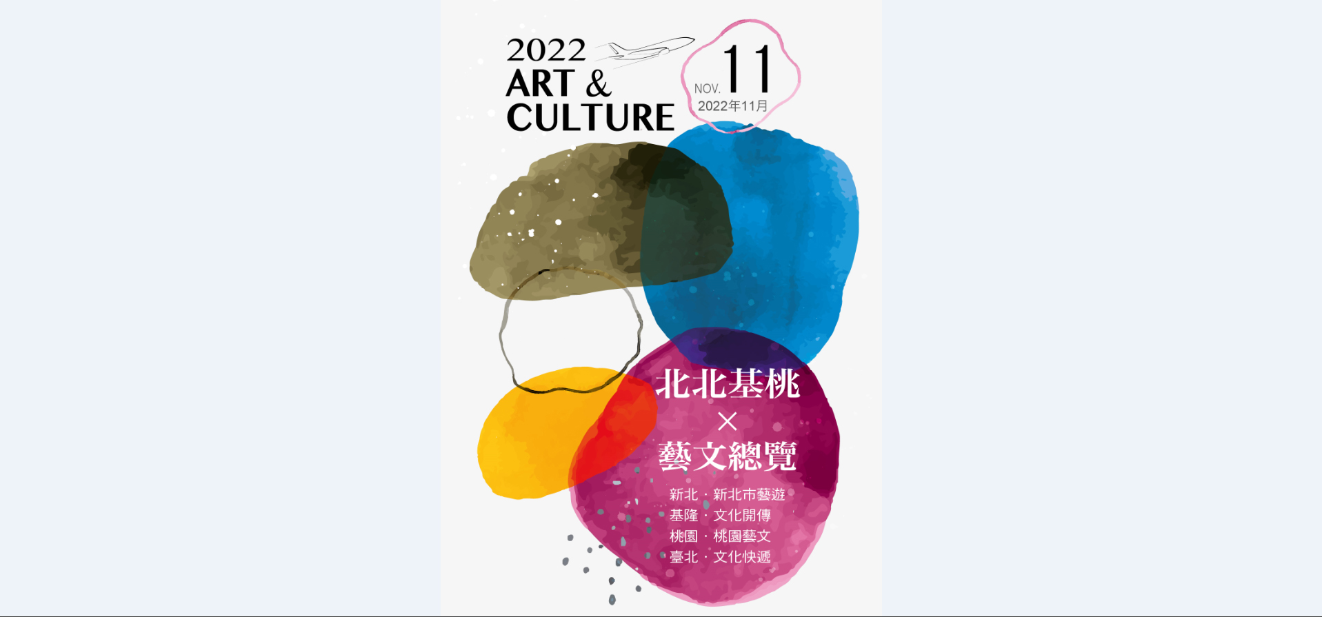 2022年11月北北基桃藝文總覽