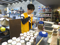 教室:工作場域整理、清洗、陶土分裝等