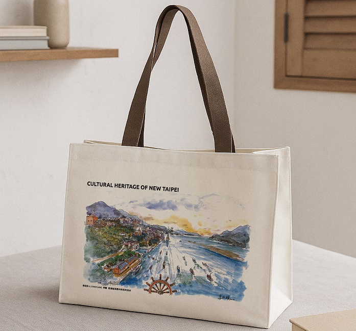 李乾朗教授手繪圖稿托特包 （即將上市）